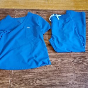 Figs large/ large petite set royal blue